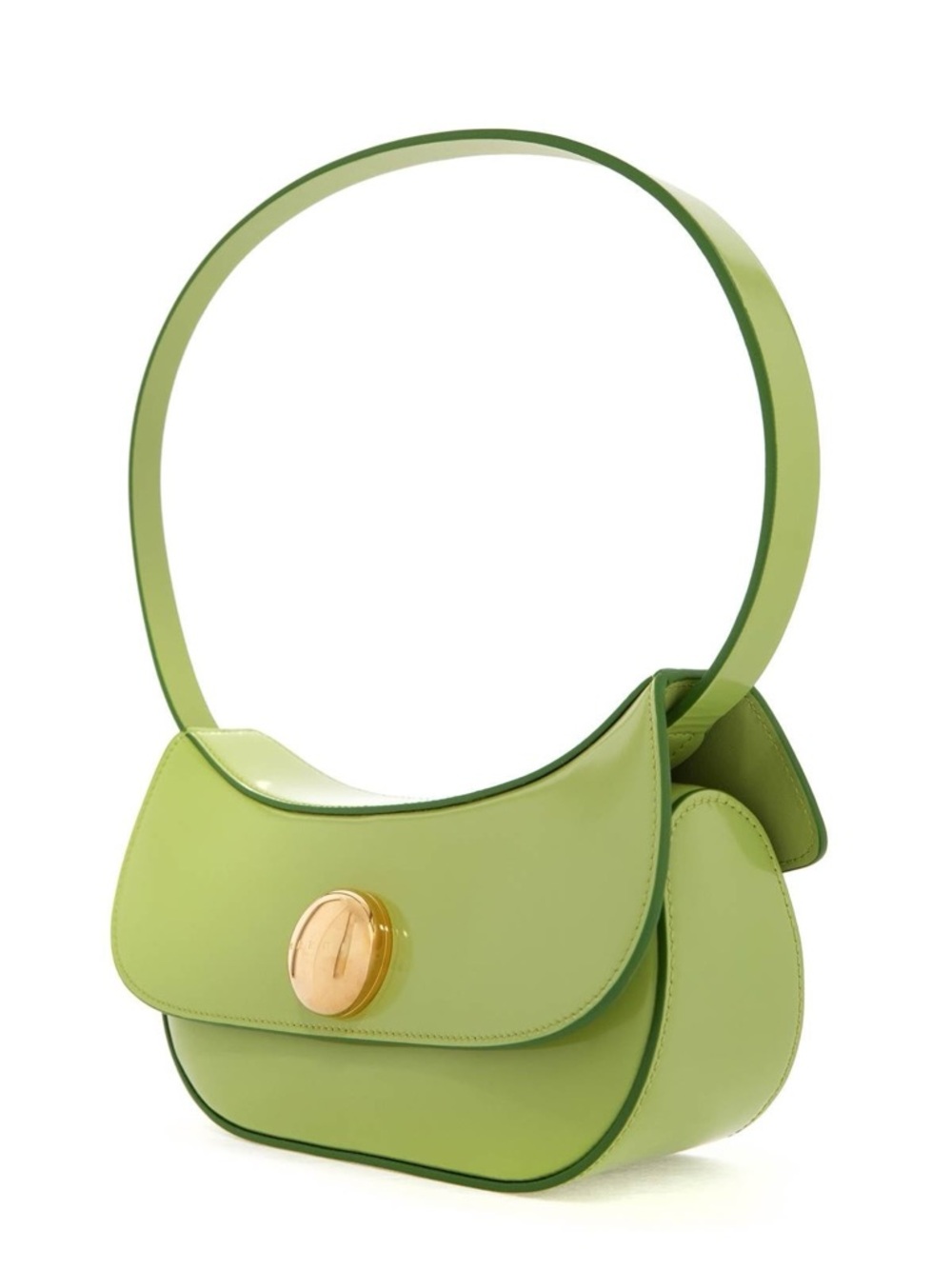 NEW Marni Small Butterfly Hobo bag in the iconic kiwi green with tag. - Picture 4 of 8